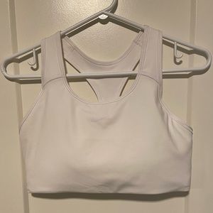 White Nike Sports Bra